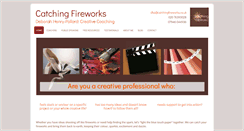 Desktop Screenshot of catchingfireworks.co.uk